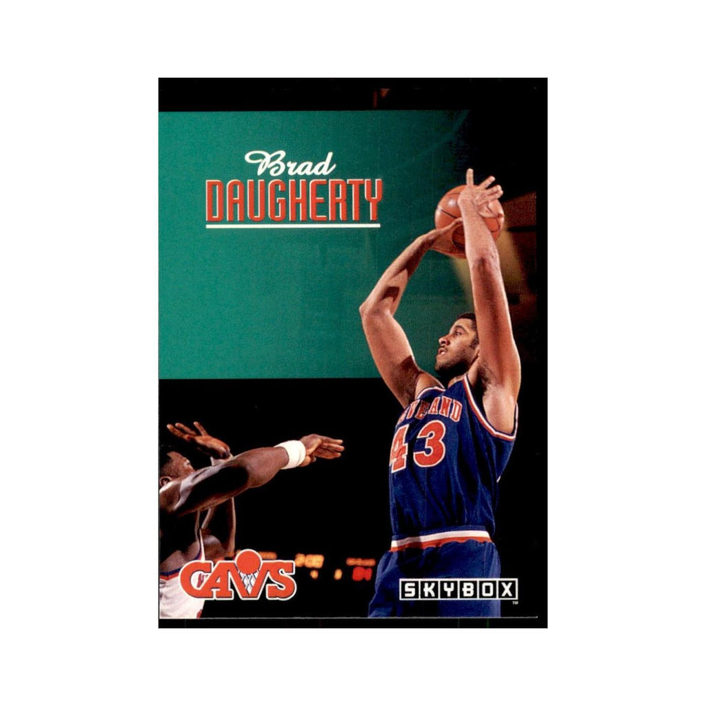 1992 SkyBox Brad Daugherty Basketball Cards #39