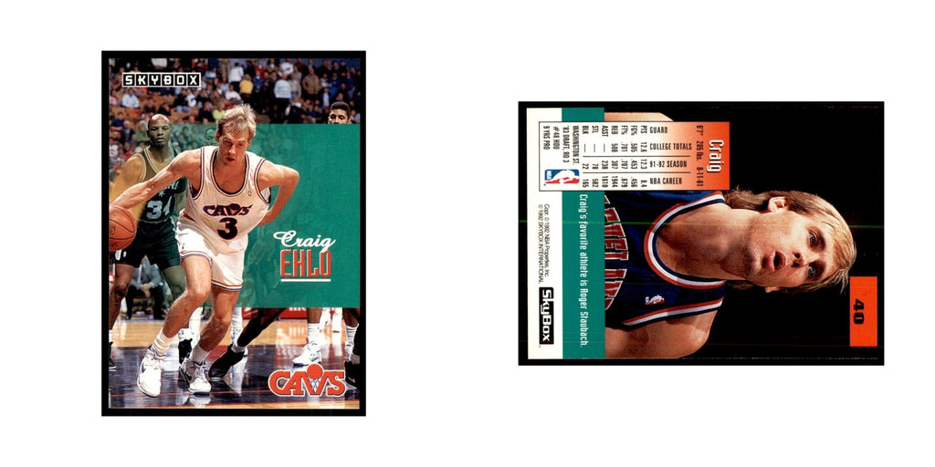 1992 SkyBox Craig Ehlo Basketball Cards #40