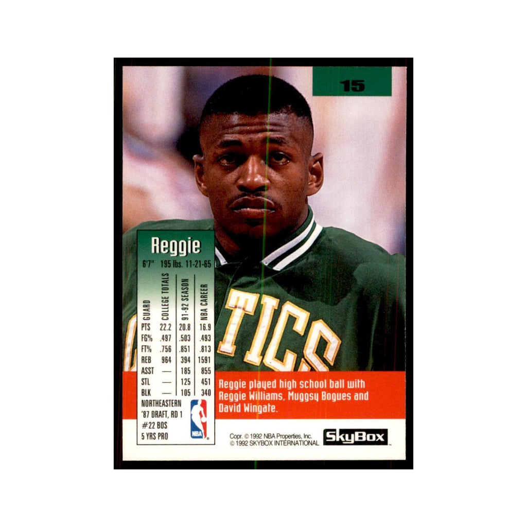 1992 SkyBox Reggie Lewis Basketball Cards #15