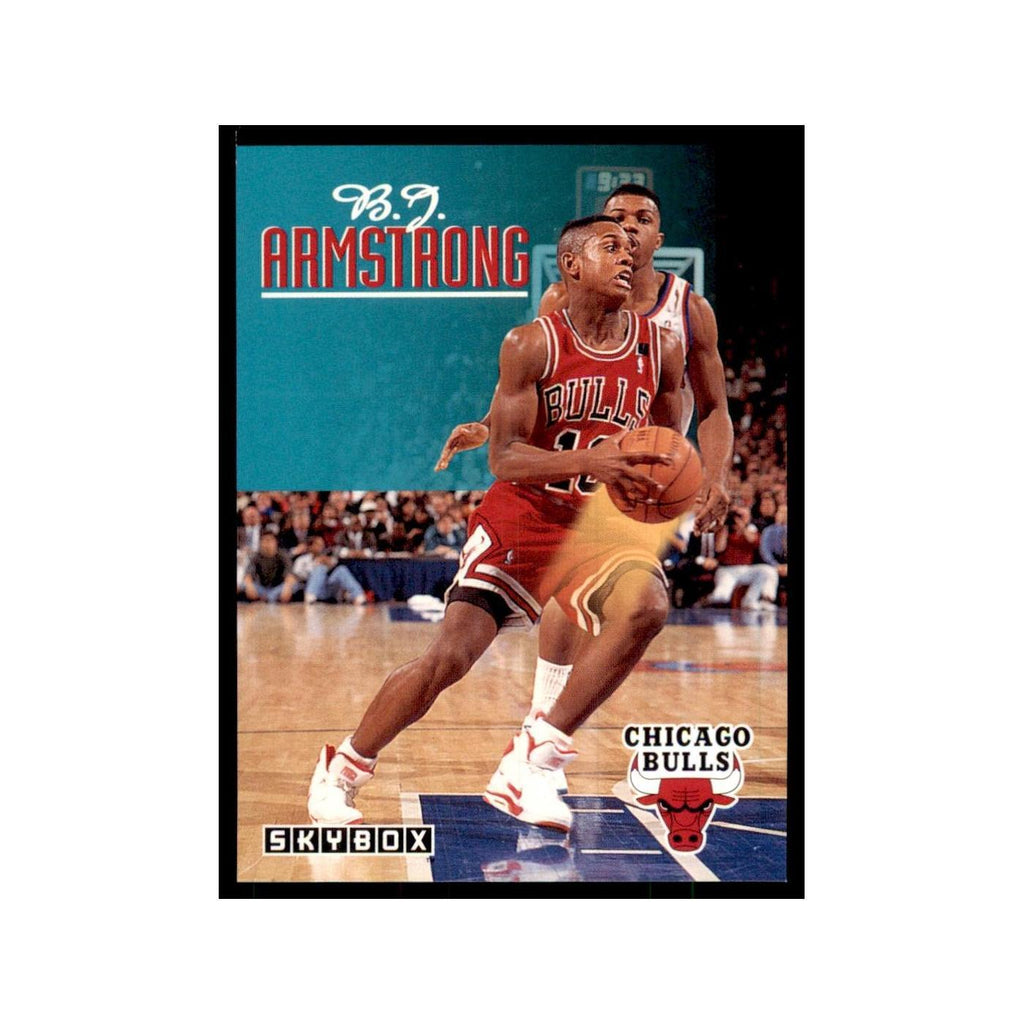 1992 SkyBox B.J. Armstrong Basketball Cards #28