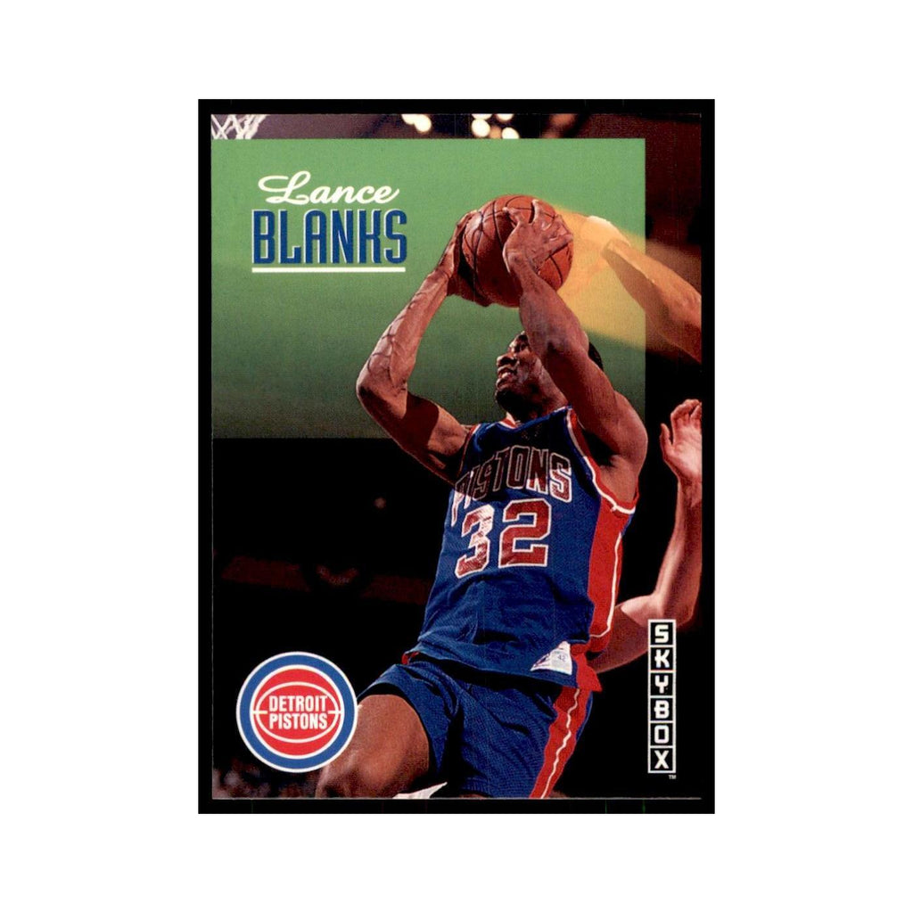1992 SkyBox Lance Blanks Basketball Cards #68