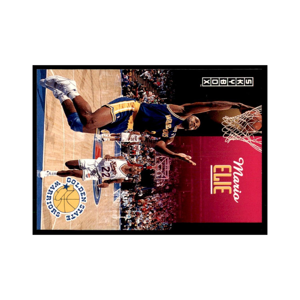 1992 SkyBox Mario Elie Basketball Cards #77