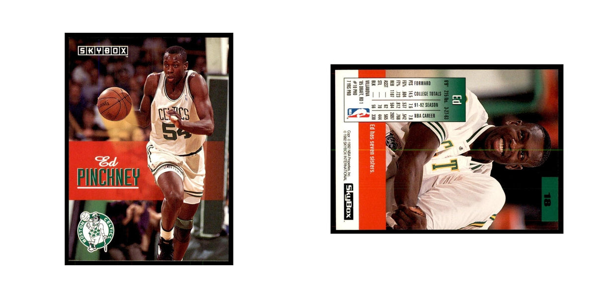 1992 SkyBox Ed Pinchney Basketball Cards #18