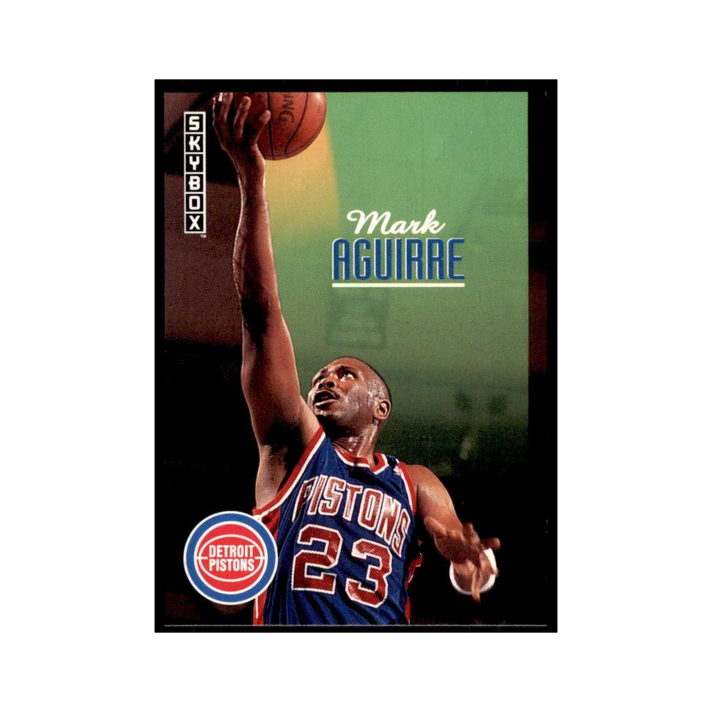 1992 SkyBox Mark Aguirre Basketball Cards #66