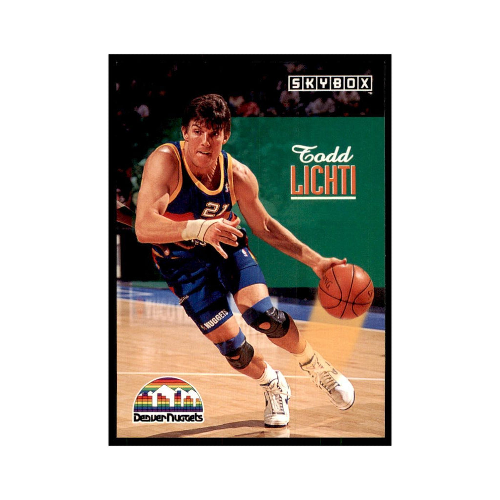 1992 SkyBox Todd Lichti Basketball Cards #62
