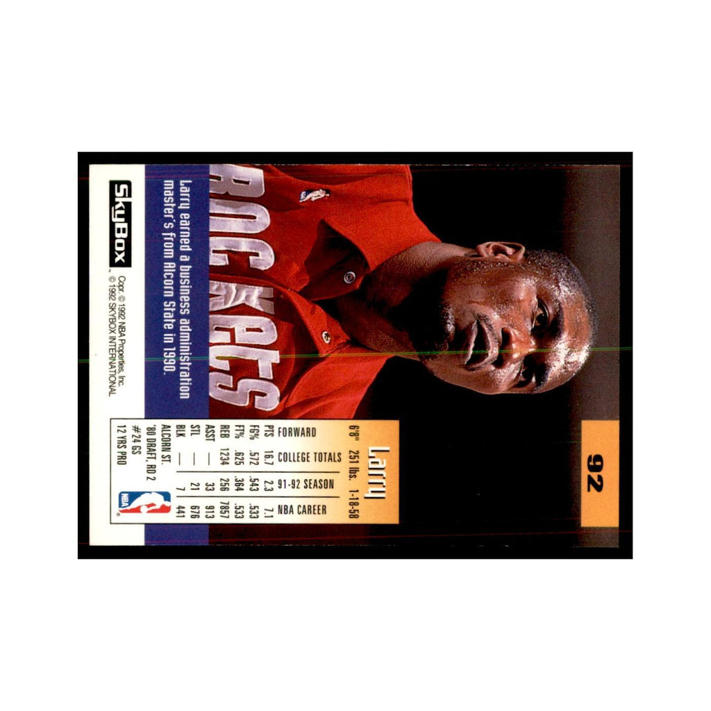 1992 SkyBox Larry Smith Basketball Cards #92
