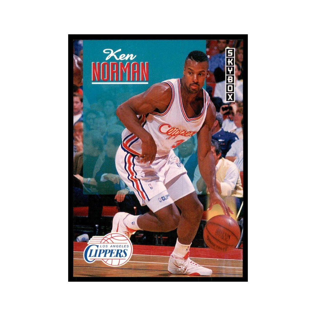 1992 SkyBox Ken Norman Basketball Cards #108