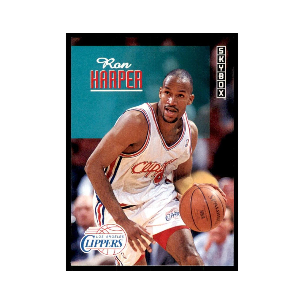 1992 SkyBox Ron Harper Basketball Cards #105