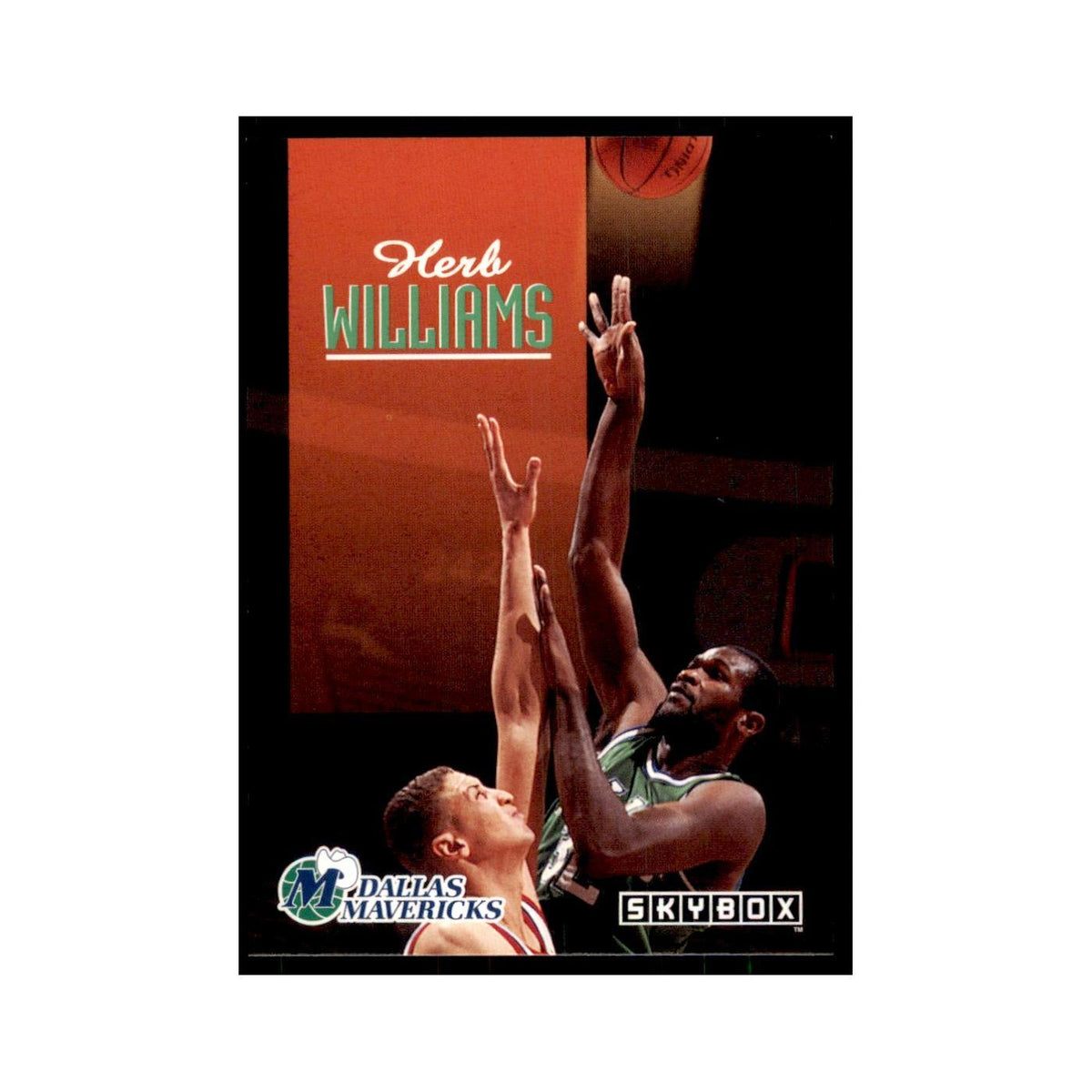 1992 SkyBox Herb Williams Basketball Cards #56