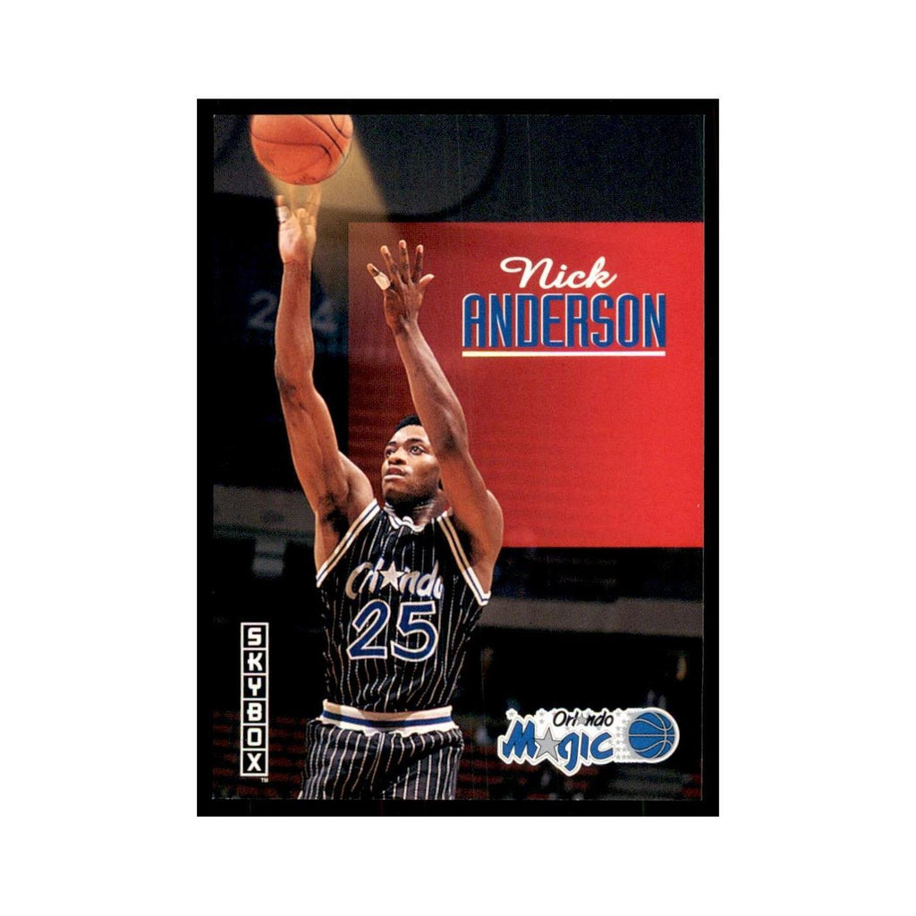1992 SkyBox Nick Anderson Basketball Cards #169