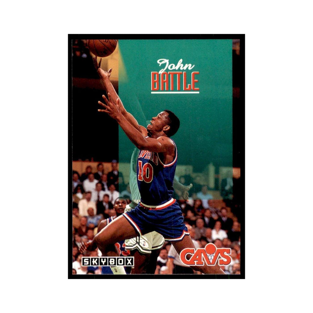1992 SkyBox John Battle Basketball Cards #37