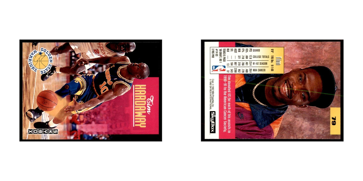 1992 SkyBox Tim Hardaway Basketball Cards #79