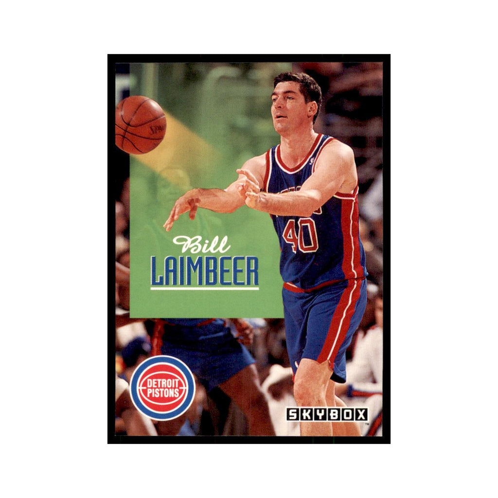 1992 SkyBox Bill Laimbeer Basketball Cards #70