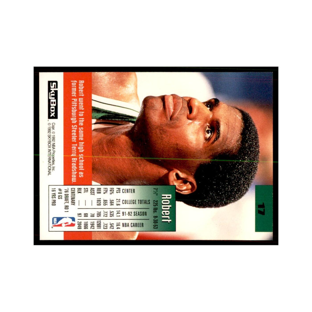 1992 SkyBox Robert Parish Basketball Cards #17