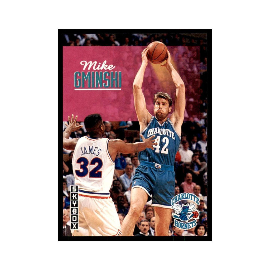 1992 SkyBox Mike Gminski Basketball Cards #23