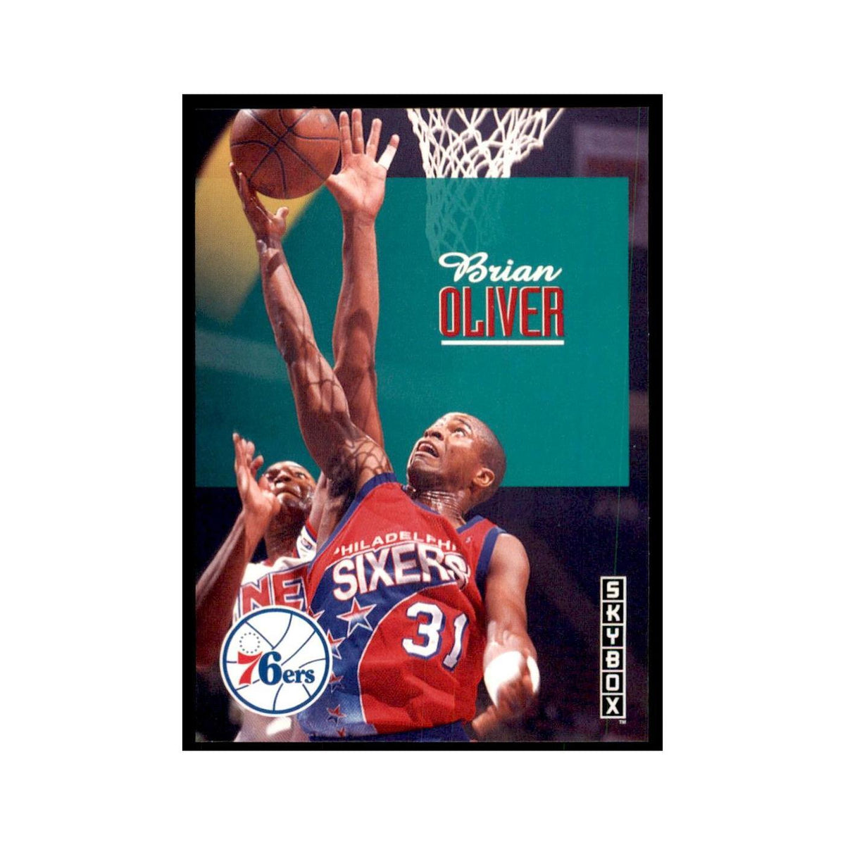 1992 SkyBox Brian Oliver Basketball Cards #185