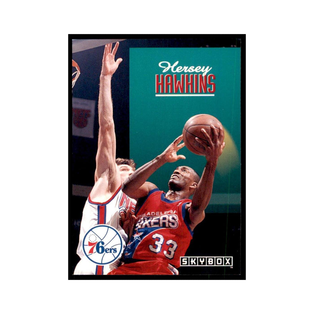 1992 SkyBox Hersey Hawkins Basketball Cards #184