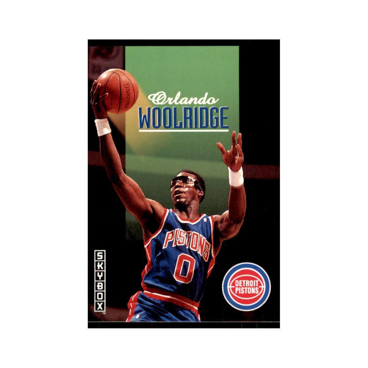1992 SkyBox Orlando Woolridge Basketball Cards #75