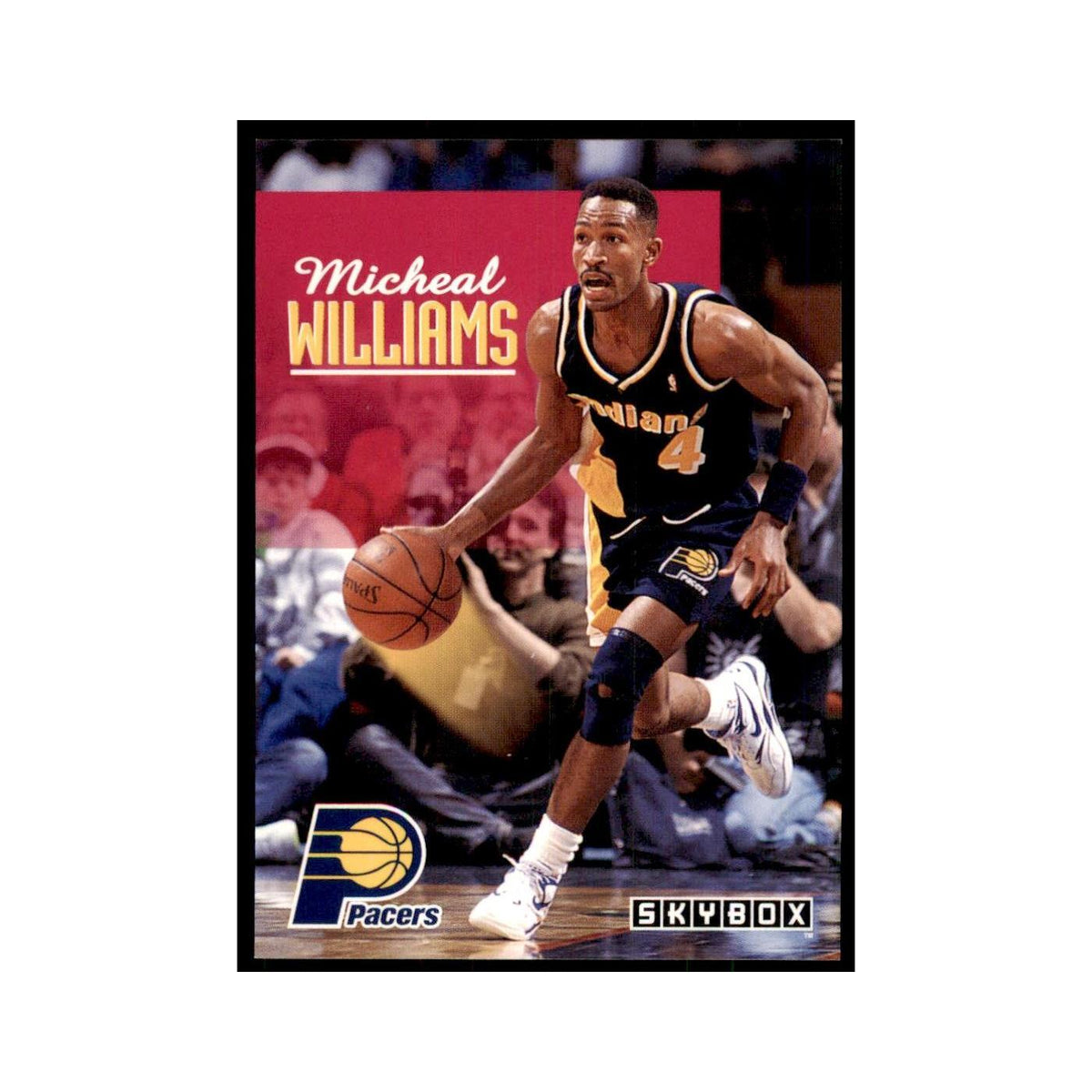 1992 SkyBox Micheal Williams Basketball Cards #102