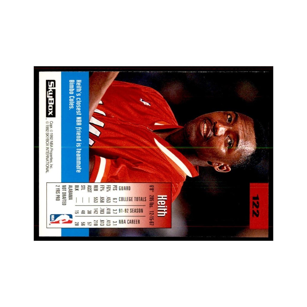 1992 SkyBox Keith Askins Basketball Cards #122