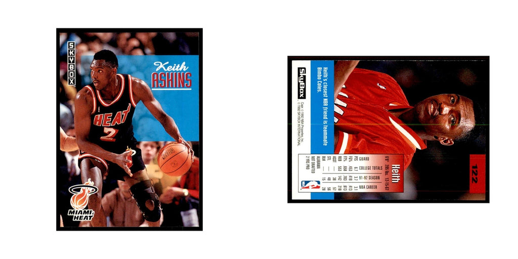 1992 SkyBox Keith Askins Basketball Cards #122