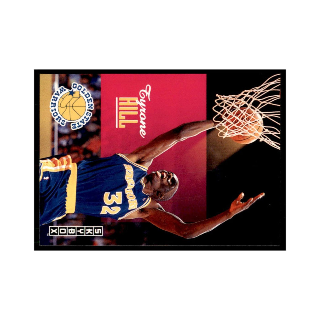 1992 SkyBox Tyrone Hill Basketball Cards #80