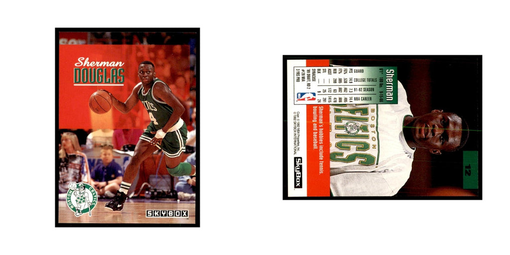 1992 SkyBox Sherman Douglas Basketball Cards #12