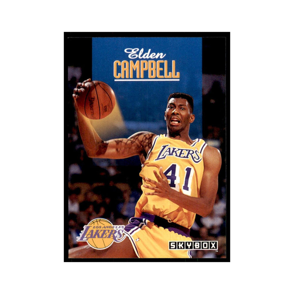 1992 SkyBox Elden Campbell Basketball Cards #113