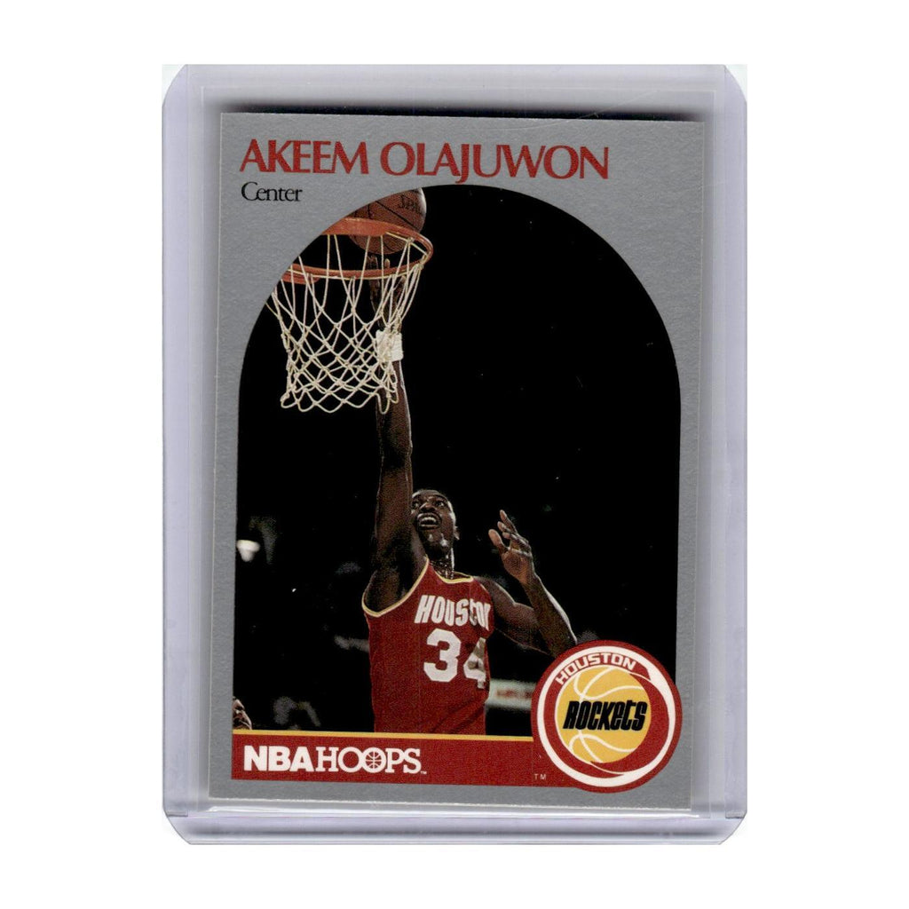 1990 Hoops Akeem Olajuwon Rockets #127