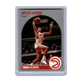 1990 Hoops Spud Webb Hawks #35