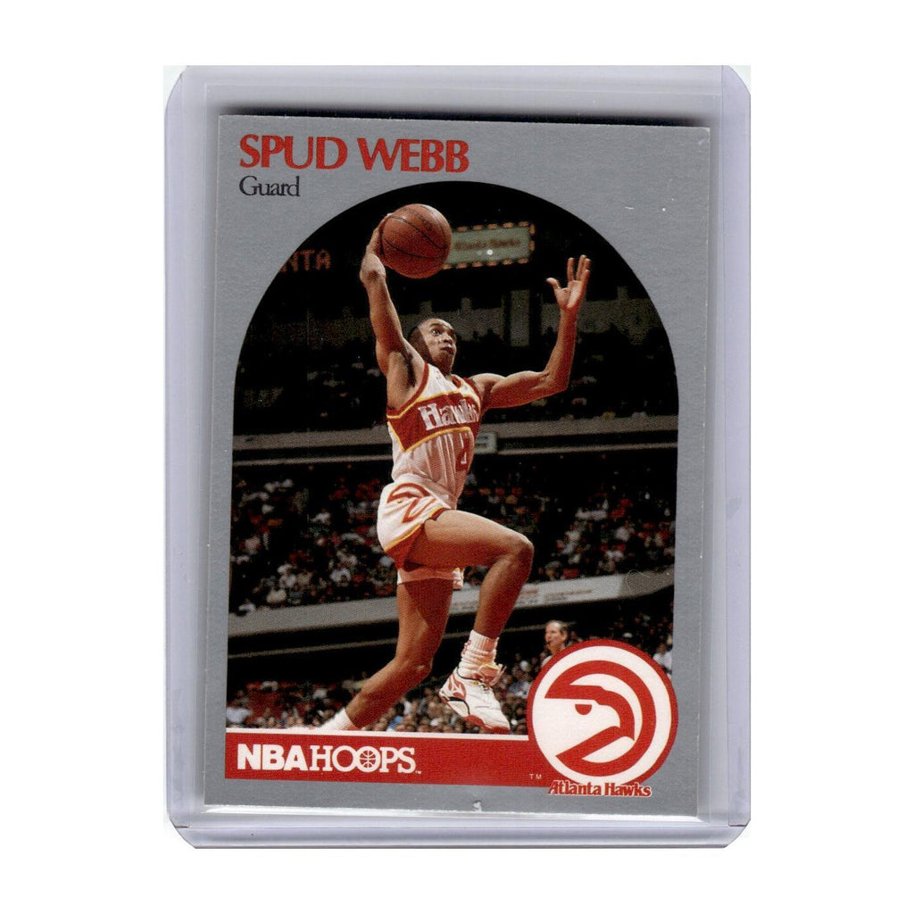 1990 Hoops Spud Webb Hawks #35