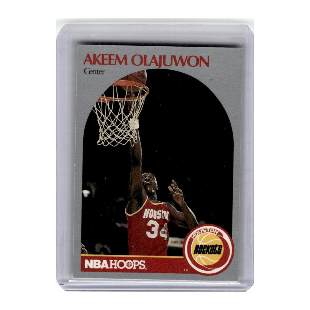 1990 Hoops Akeem Olajuwon Rockets #127