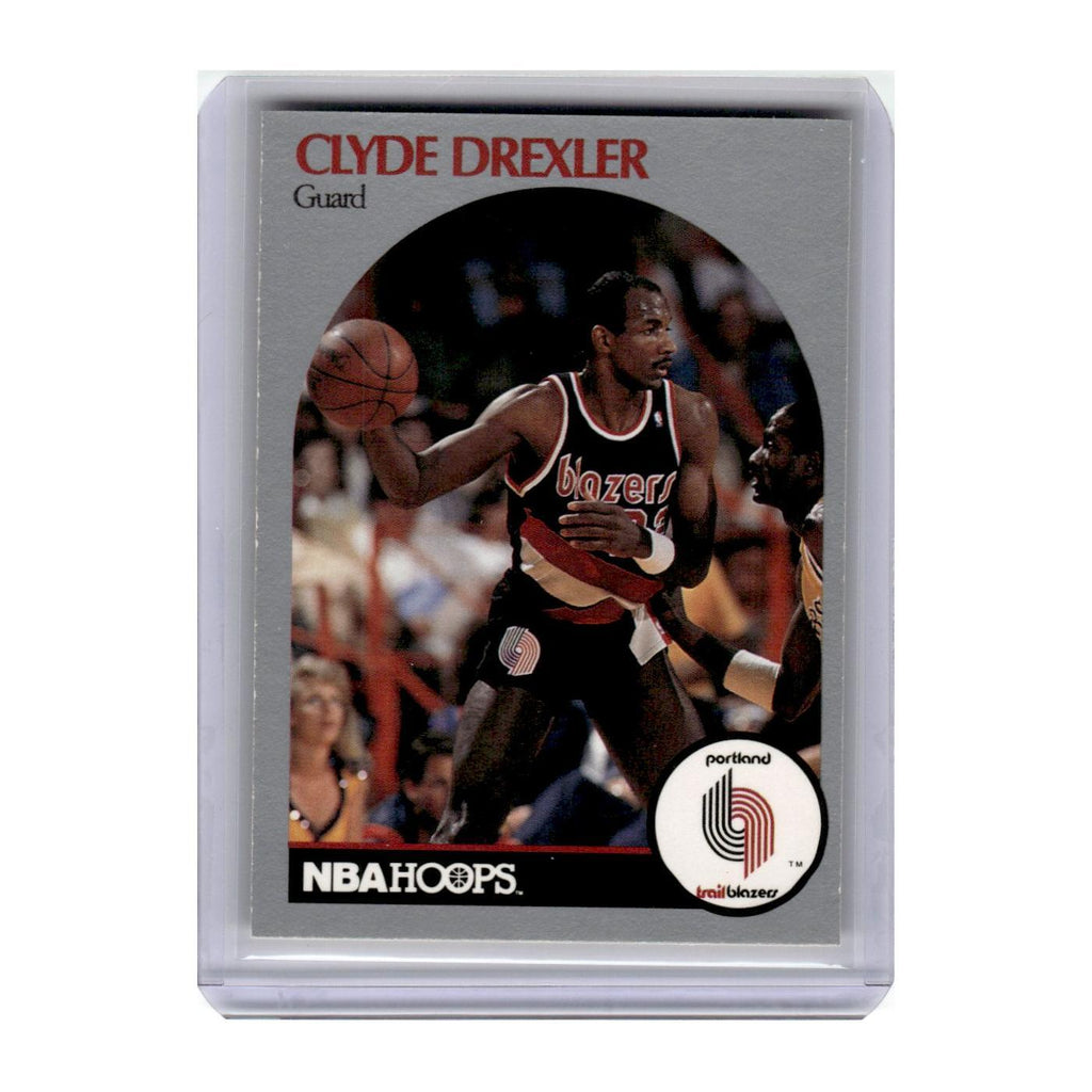 1990 Hoops Clyde Drexler Blazers #245