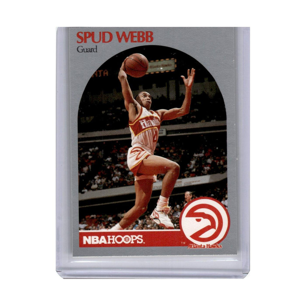 1990 Hoops Spud Webb Hawks #35