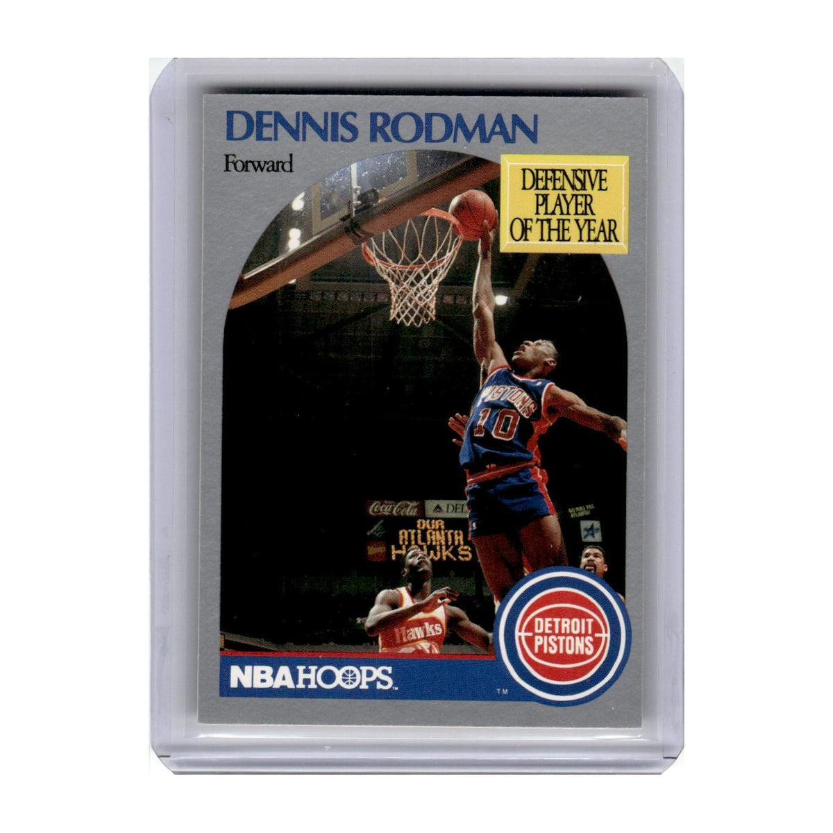 1990 Hoops Dennis Rodman Pistons #109