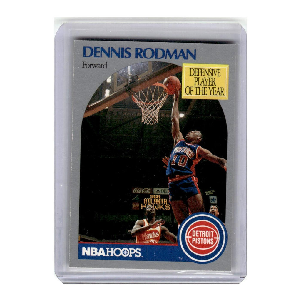 1990 Hoops Dennis Rodman Pistons #109