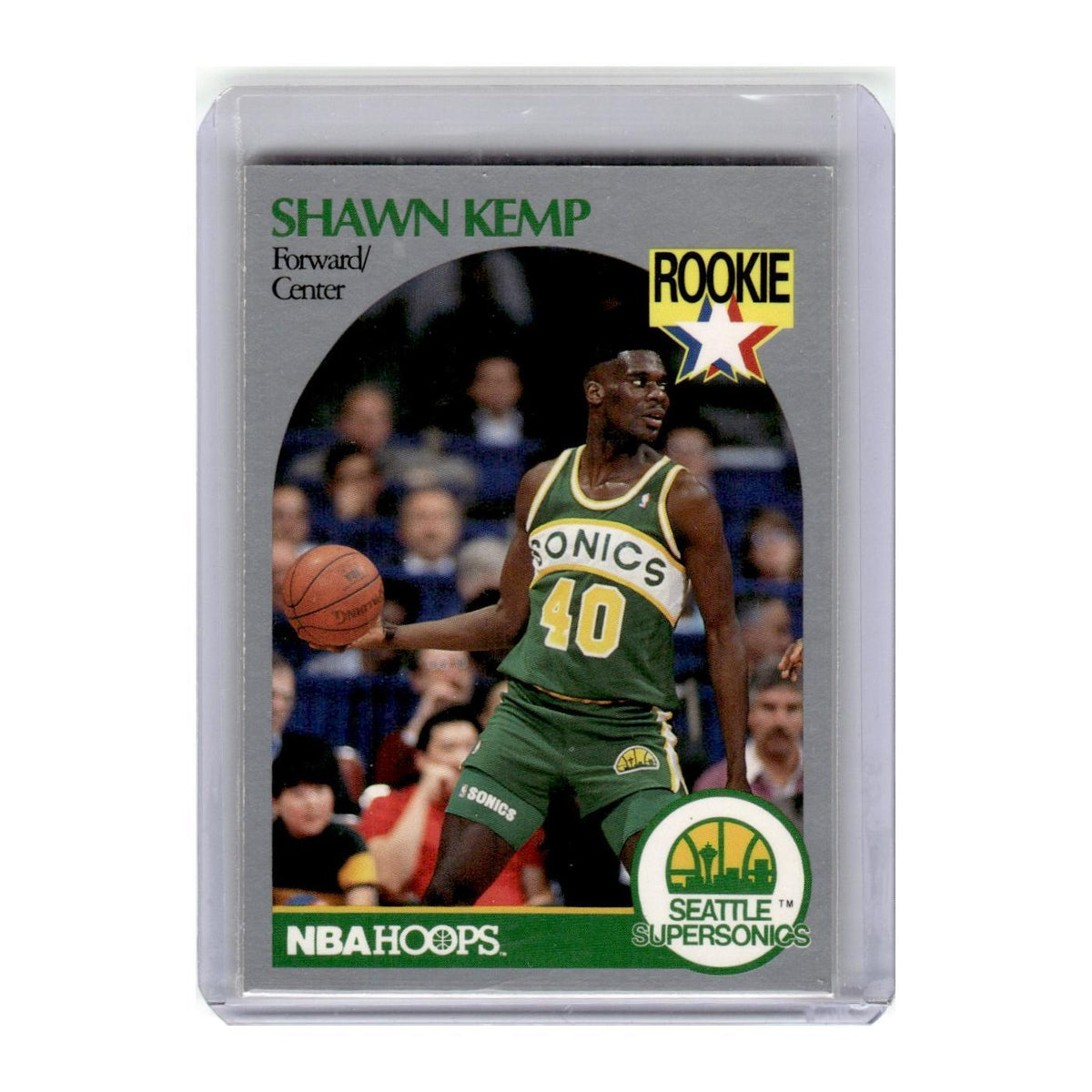 1990 Hoops Shawn Kemp RC Seattle SuperSonics #279