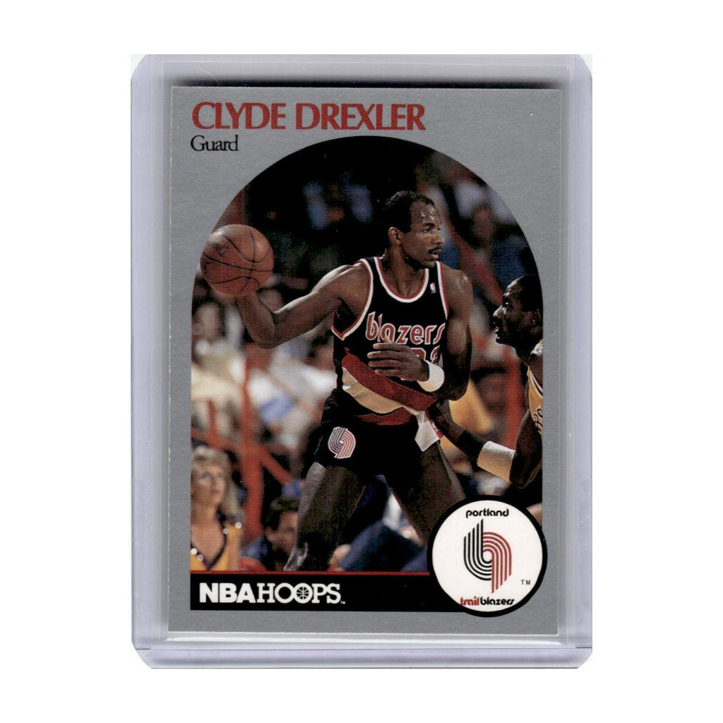 1990 Hoops Clyde Drexler Blazers #245