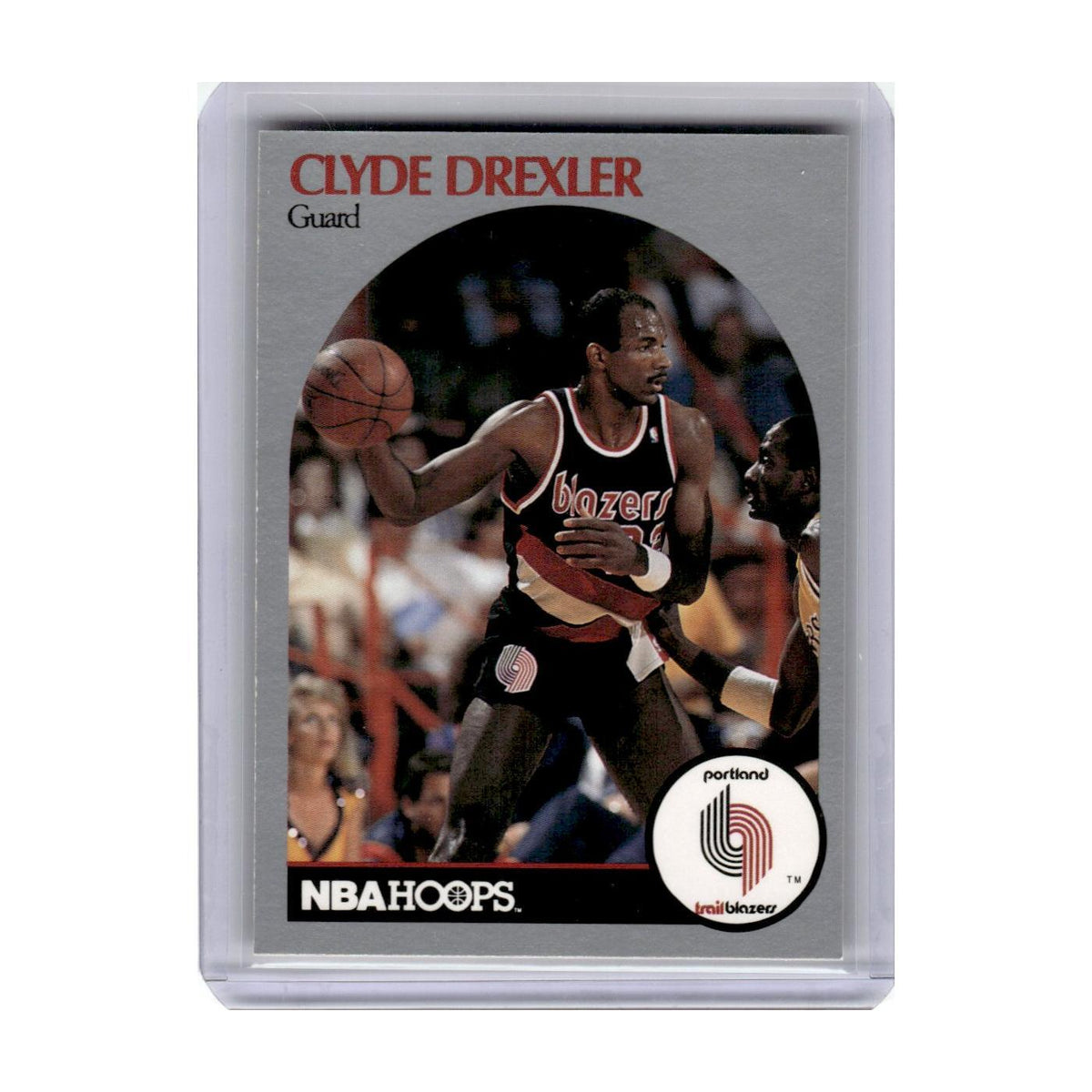 1990 Hoops Clyde Drexler Blazers #245
