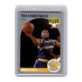 1990 Hoops Tim Hardaway RC Golden State Warriors #113