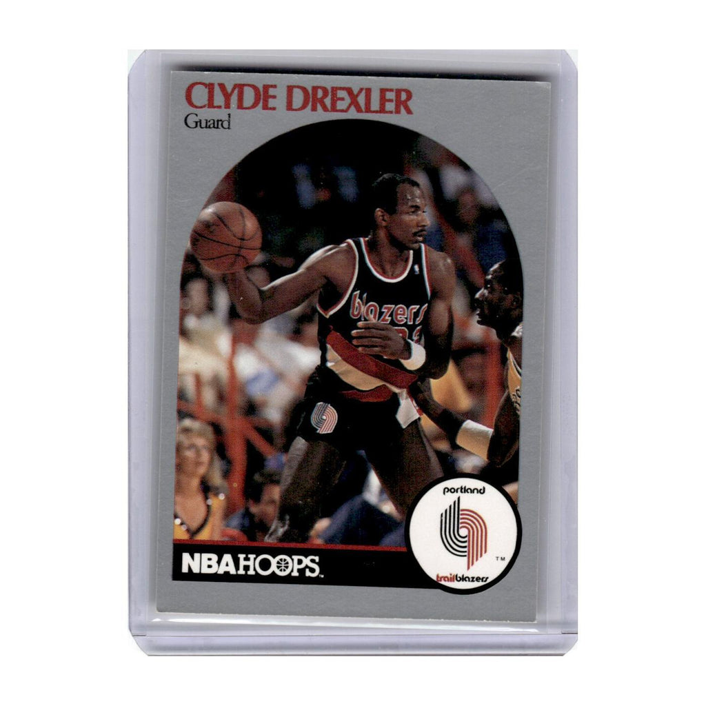 1990 Hoops Clyde Drexler Blazers #245