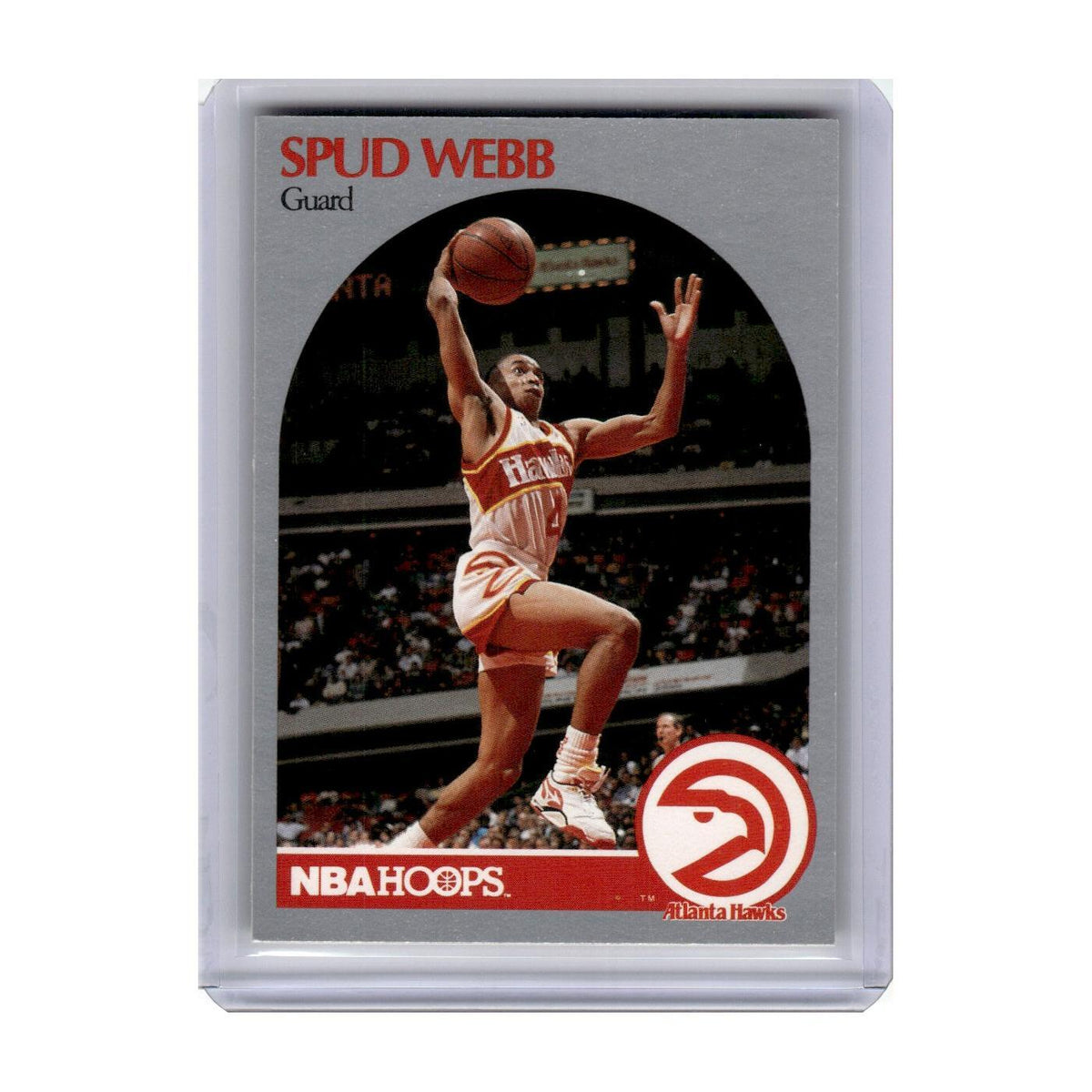 1990 Hoops Spud Webb Hawks #35