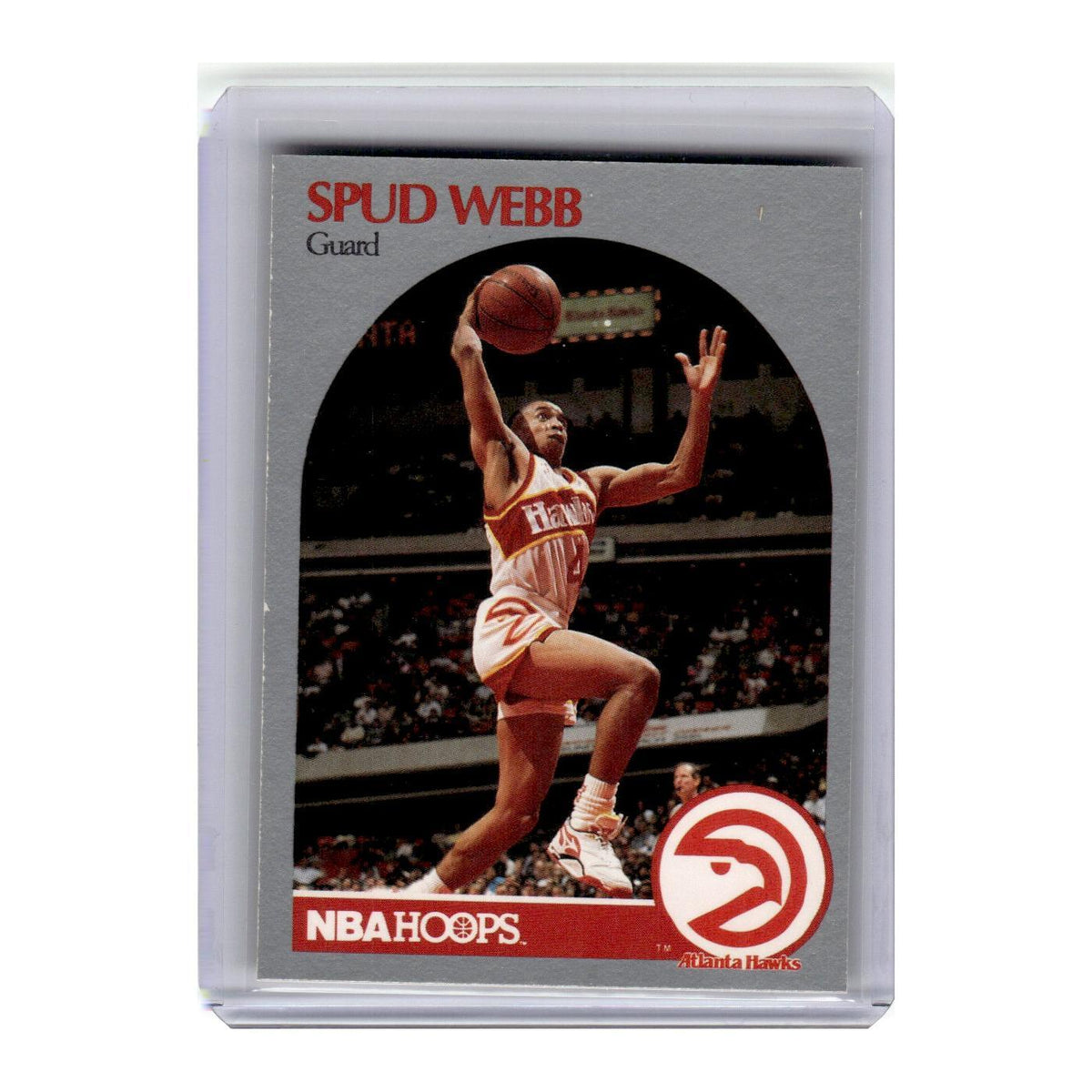 1990 Hoops Spud Webb Hawks #35