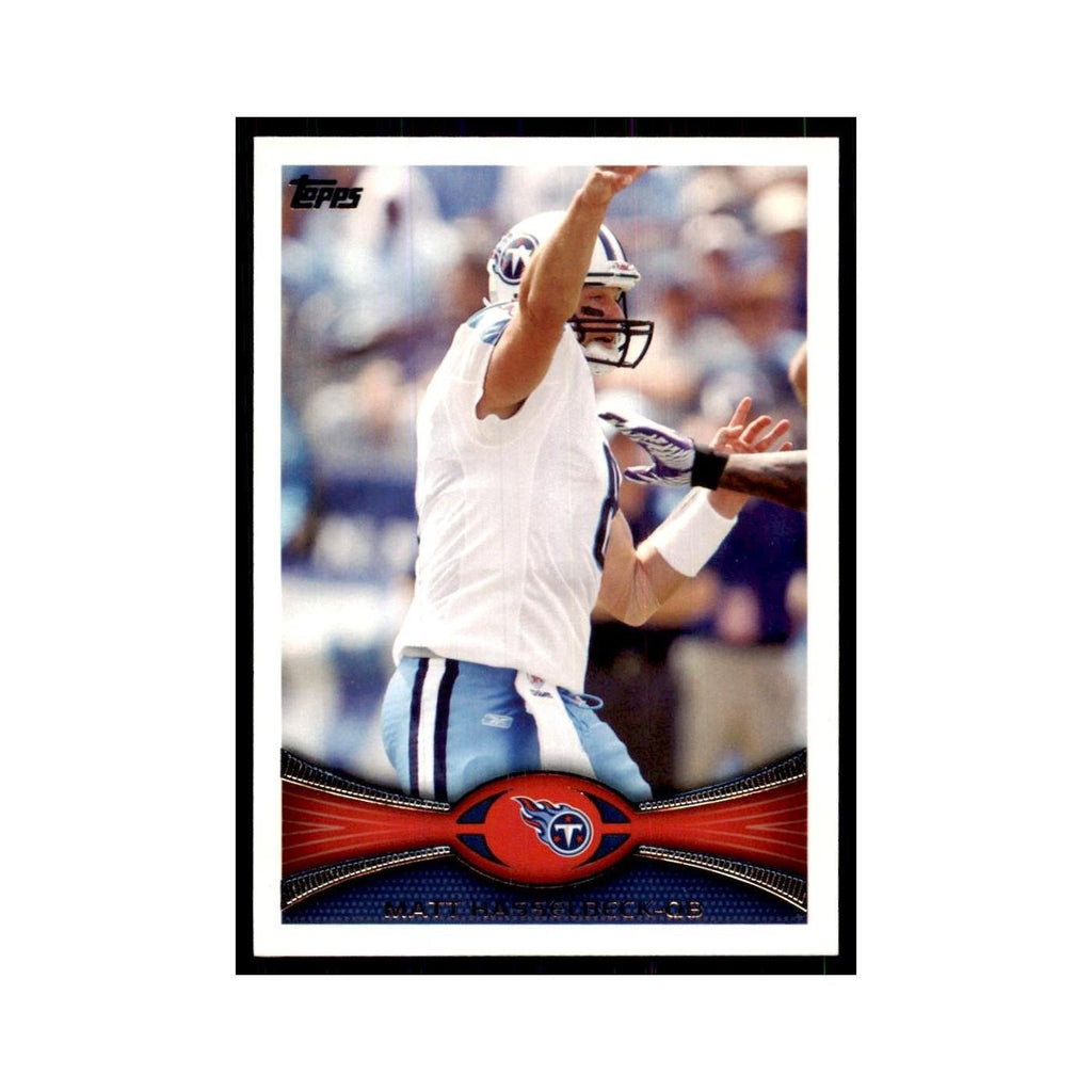 2012 Topps Matt Hasselbeck Football Cards #347