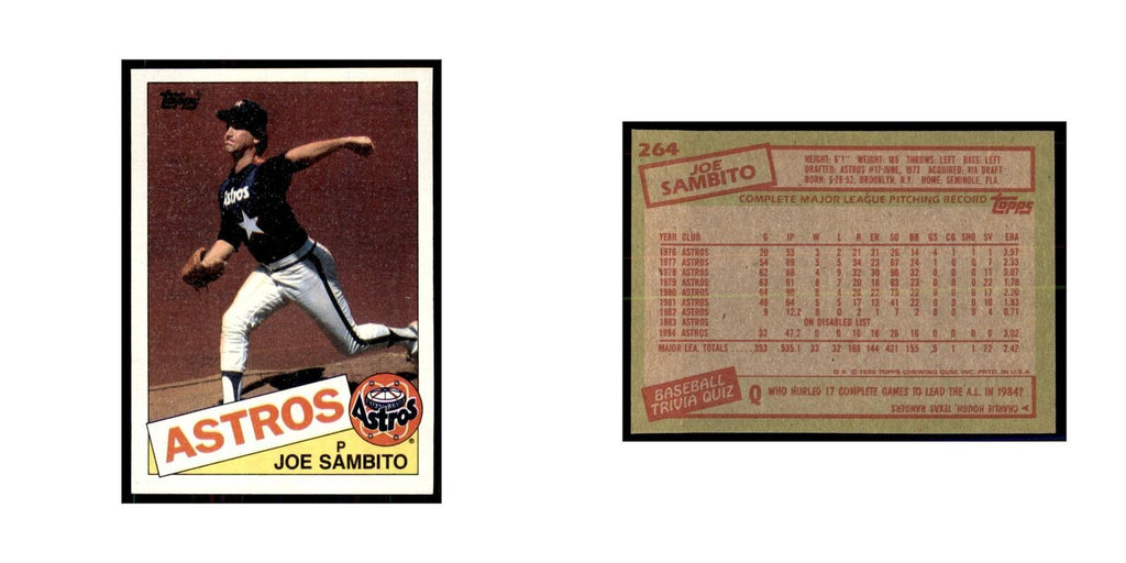 1985 Topps Carlos Rodon Baseball Cards #264