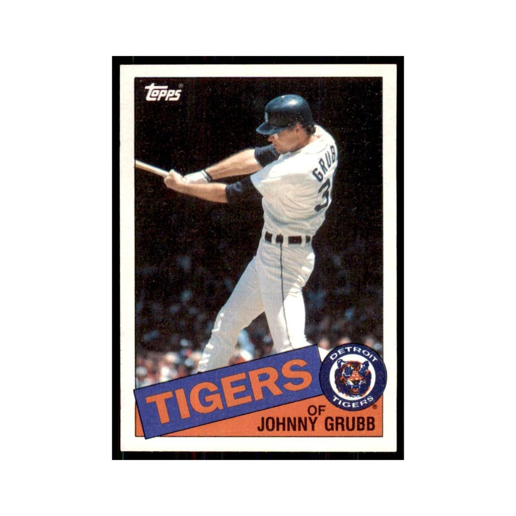 1985 Topps Johnny Grubb Baseball Cards #643