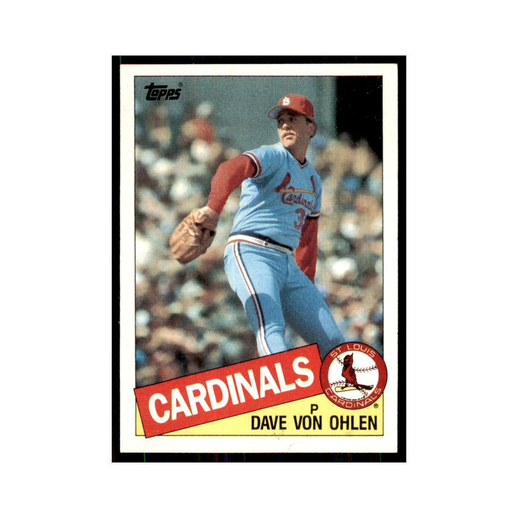 1985 Topps Dave Von Ohlen Baseball Cards #177