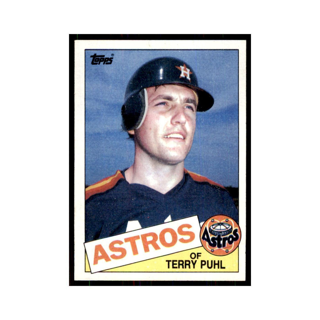 1985 Topps Terry Puhl Baseball Cards #613