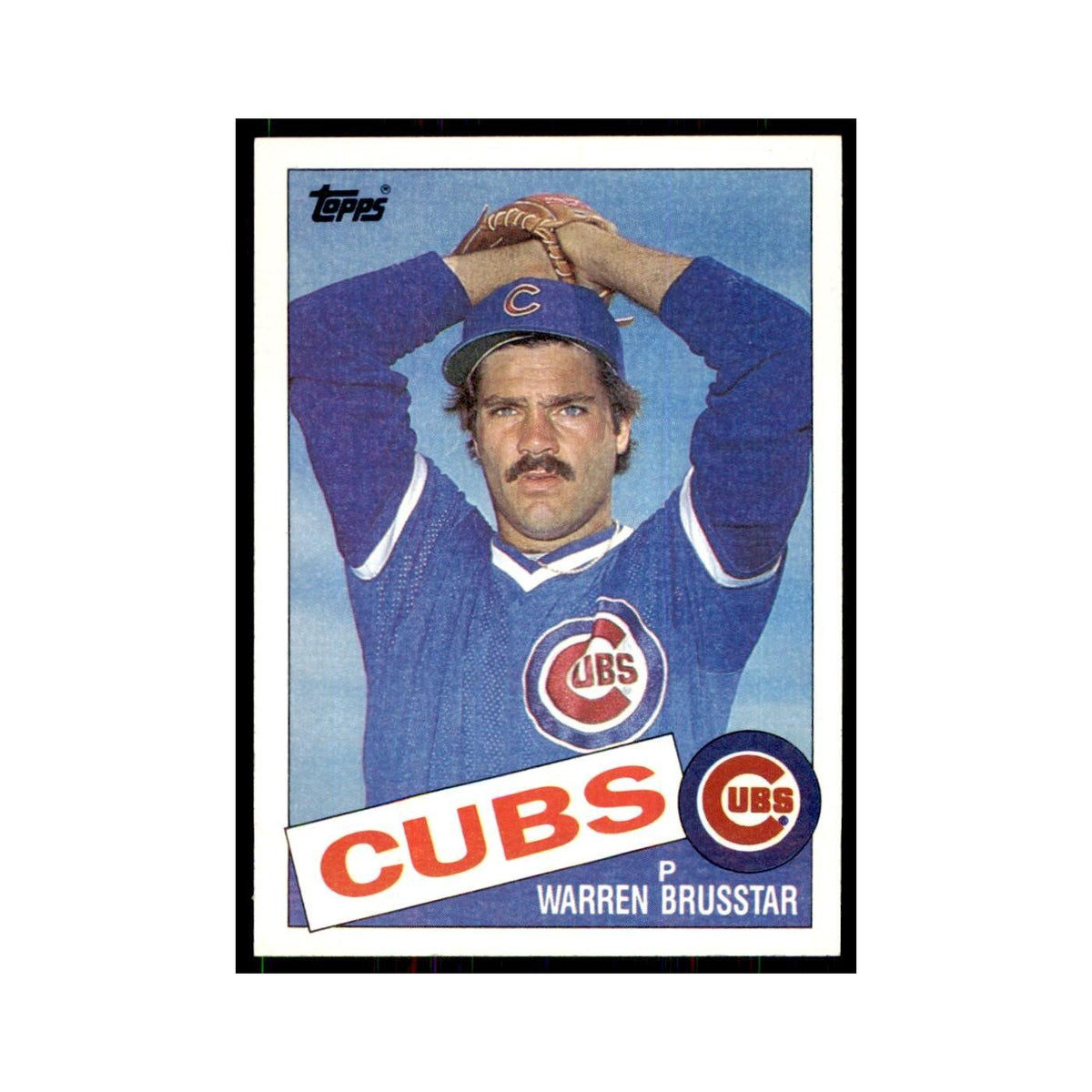 1985 Topps Warren Brusstar Baseball Cards #189