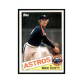 1985 Topps Mike Scott Baseball Cards #17